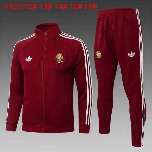 Kinder Trainingsanzug Spanien 2026-27 Rote 2
